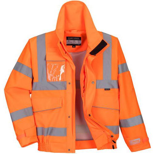 Blouson Bomber Extrême S591 Orange Xxl