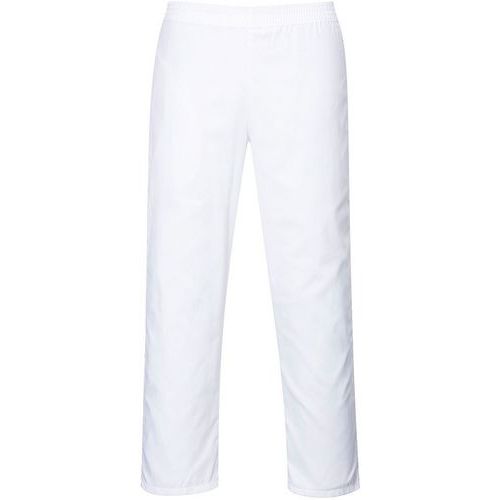 Pantalon Taille Elastiquée M Blanc