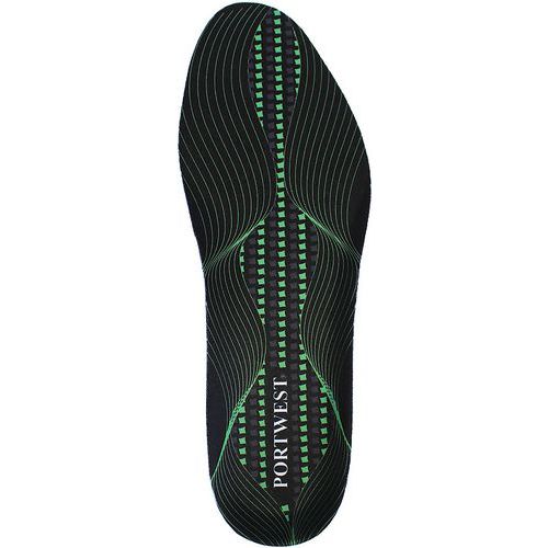 Semelles Gel Avec Voûte Plantaire Fc82 Vert/noir L