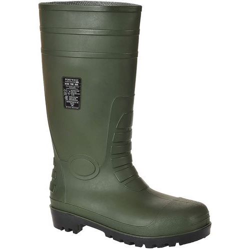 Bottes De Sécurité Pvc Nitrile Wellington S5 Fw95 Vert 39