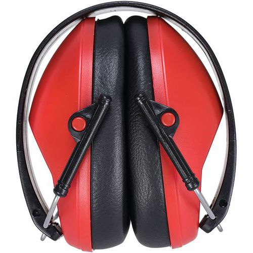 Casque Anti-bruit Pliable Ps48 Rouge Snr22