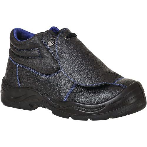 Portwest - Chaussure de sécurité haute Metatarsal S3 HRO M FW22 Noir 41 - Cuir croute, Oeko-Tex, Éco-responsable