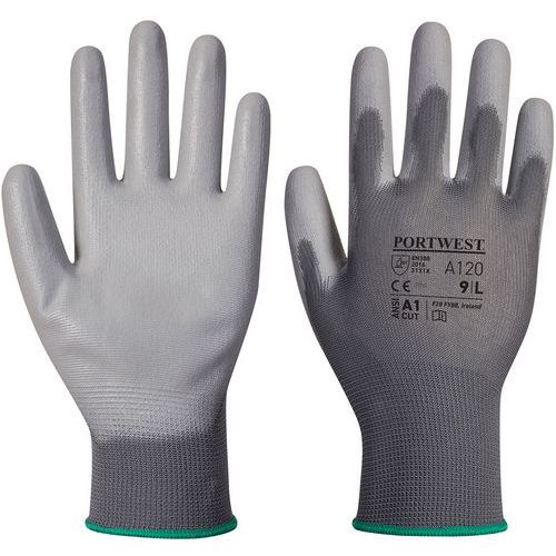 Gant De Manutention Enduction Pu A120 Gris/blanc 11