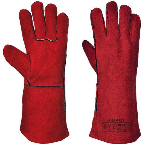 Gant De Soudeur A500 Rouge 12