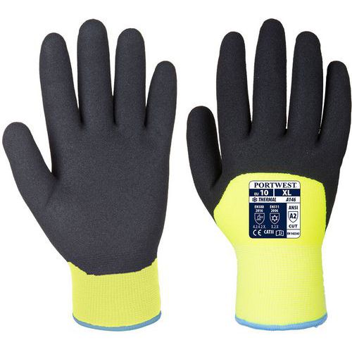 Gant De Protection Froid Hiver Arctic A146 Jaune 10