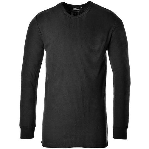 T-shirt Thermique à Manches Longues B123 Noir L
