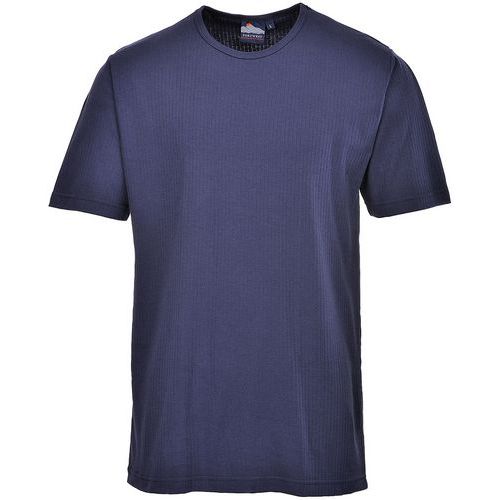 T-shirt Thermique à Manches Courtes B120 Bleu Foncé Xs