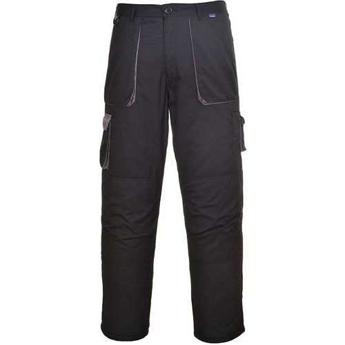 Pantalon De Travail Texo Contrasté Matelassé Tx16 - Noir - M
