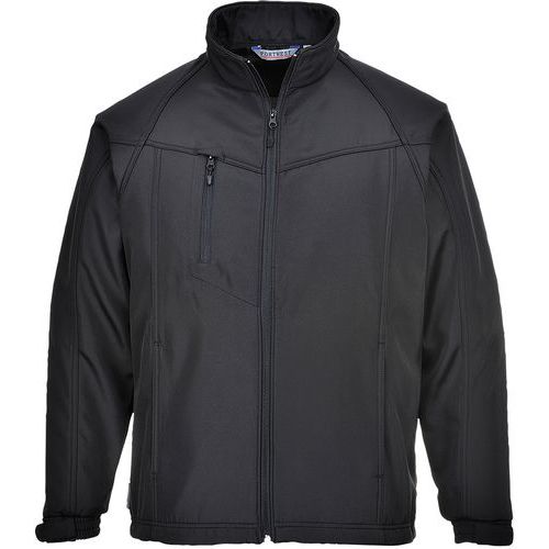 Veste Softshell Oregon - 2 Couches Tk40 Noir M