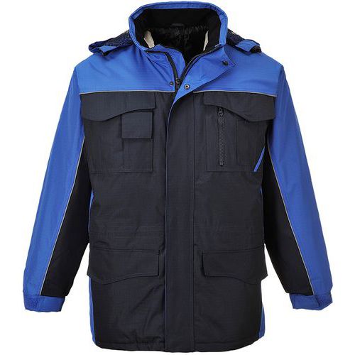 Parka Imperméable Rs Bicolore S562 Bleu Xxl