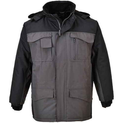 Parka Imperméable Rs Bicolore S562 Noir/gris M