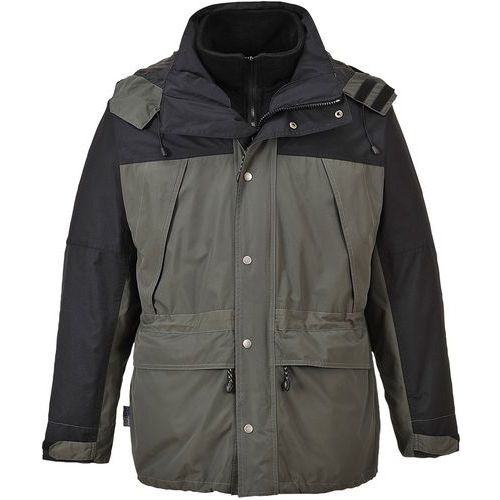 Parka Respirante 3-en-1 Orkney S532 Gris M