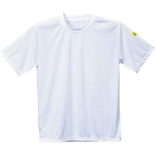 Portwest - T-shirt Antistatique ESD AS20 Blanc XL - Coton Oeko-Tex Confort Respirant