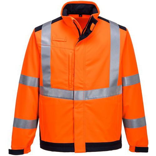 Veste Softshell Modaflame Mv72 - Bleu/orange - M
