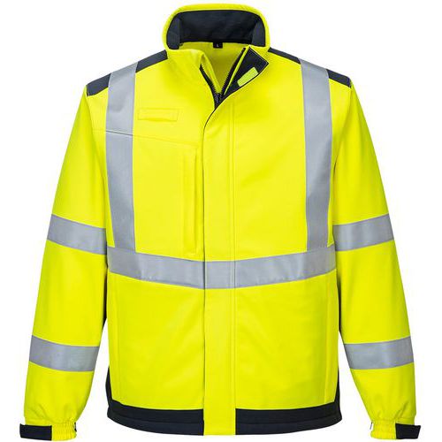 Veste Softshell Modaflame Mv72 - Bleu/jaune - M