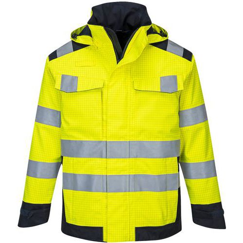 Veste De Pluie Modaflame Mv70 - Bleu/jaune - M