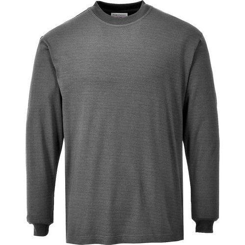Portwest - T-Shirt résistant flamme et antistatique FR11 - Gris - XXL - Modaflame Knit Oeko-Tex
