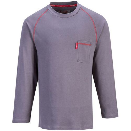 T-shirt Bizflame Encolure Ras Du Cou Fr01 - Gris - 5xl