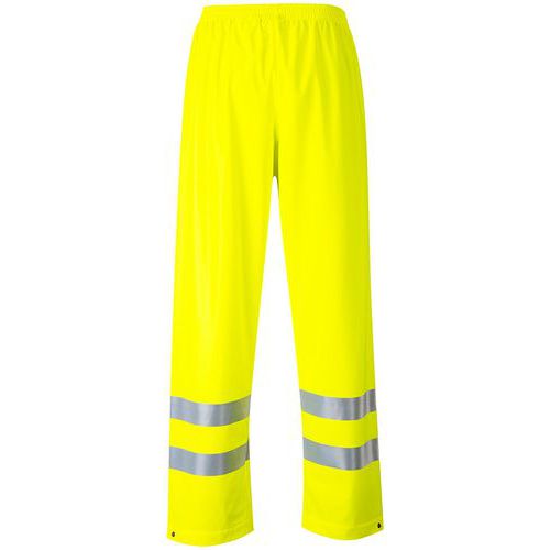 Portwest - Pantalon de pluie haute-visibilité Sealtex FR43 Jaune XXXL - Oeko-Tex Standard 100 - FR & Antistatique