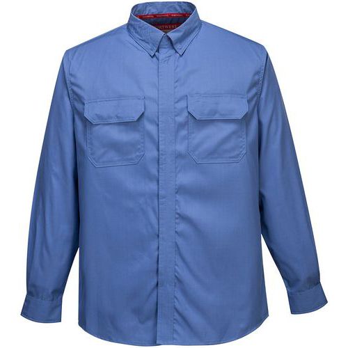 Chemise Résistant Flamme Bizflame Plus Fr69 Xl Bleu
