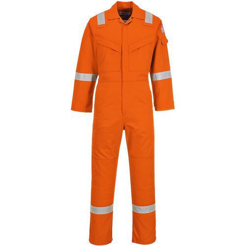 Combinaison Résistant Flamme Antistatique Fr50 Orange Xxxl