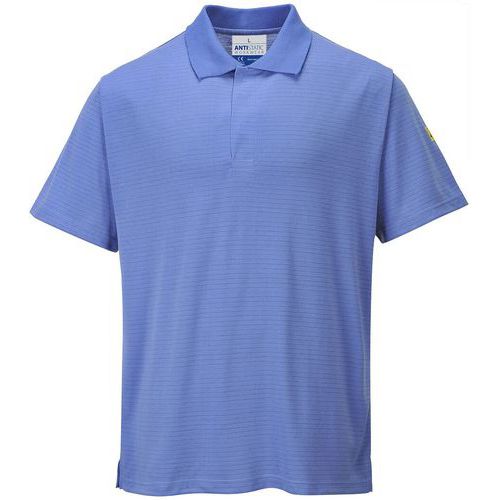 Polo Antistatique Esd As21 - Bleu - M