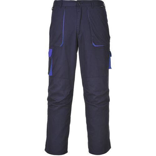 Pantalon De Travail Texo Contrast Tx11 Bleu Foncé Xl