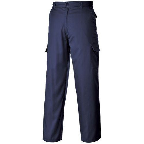 Pantalon De Travail Combat Court C701 Bleu Foncé 30