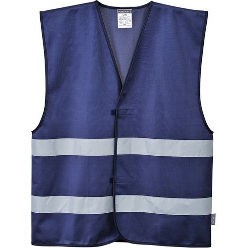 Gilet De Travail Iona F474 Bleu Foncé Xxxl