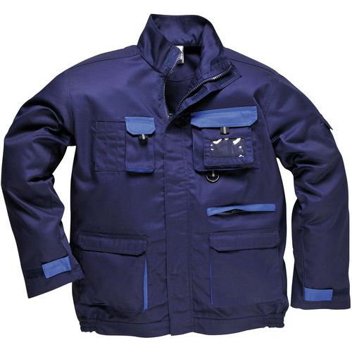 Blouson De Travail Texo Contrast Tx10 Bleu Foncé 4xl