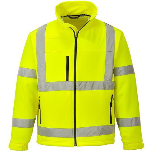 Veste Softshell Haute-visibilité Classic S424 Jaune Xxxl - Unisexe