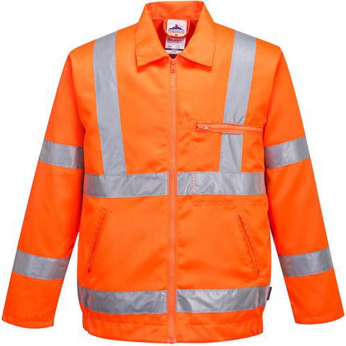Veste Haute-visibilité Classe 3 Rt40 Orange Xxxl