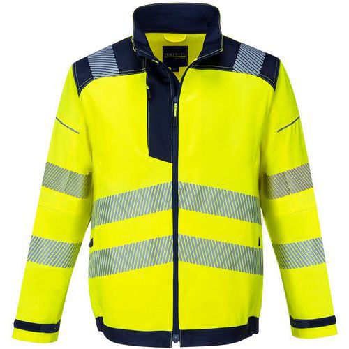 Veste Haute-visibilité Pw3 Classe 3 T500 Bleu/jaune Xl