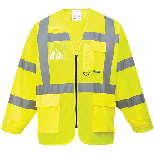 Portwest - Veste Haute Visibilité Classe 3 Executive S475 Jaune XXL - Polyester Oeko-Tex - EPI