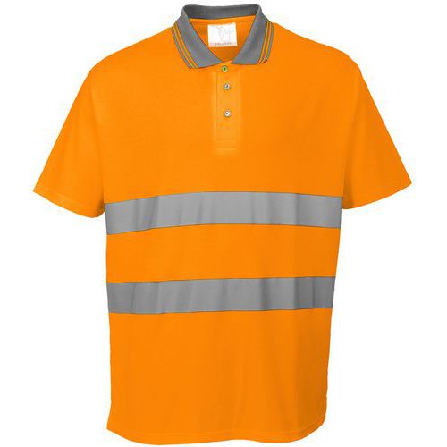 Polo Haute Visibilité En Coton S171 Orange Xxl