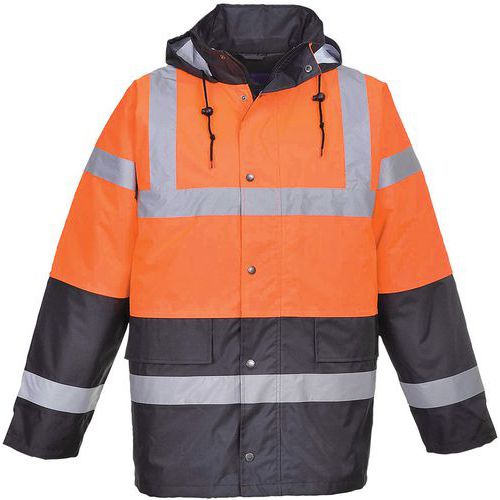 Parka Haute-visibilité Imperméable S467 Orange Xl