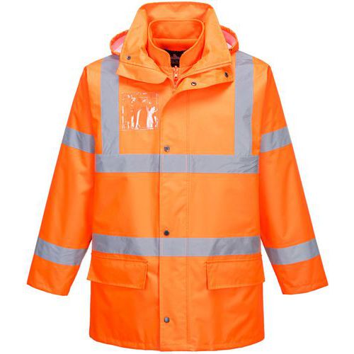 Parka Haute-visibilité 5-en-1 Essential S765 Orange Xxl