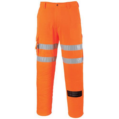 Pantalon Rail Combat Jambes Standard Rt46 Orange Xxxl