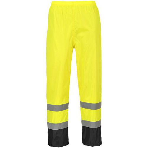 Pantalon De Pluie Haute-visibilité H444 Noir/jaune Xxxl