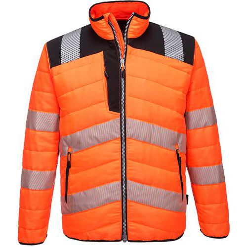 Veste Haute Visibilité Pw3 Baffle Pw371 Noir/orange S