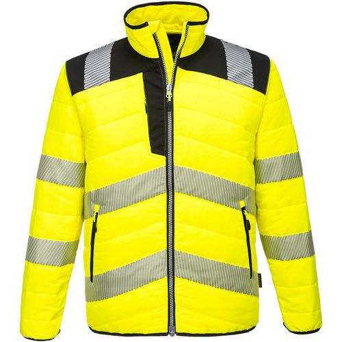 Veste Haute Visibilité Pw3 Baffle Pw371 Noir/jaune Xl