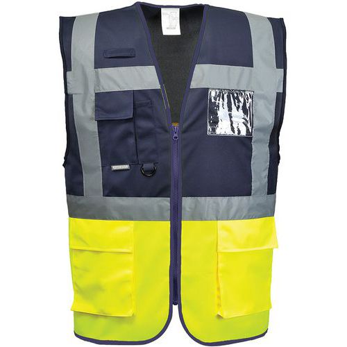Gilet Haute-visibilité Executive Paris C276 Bleu/jaune Xl