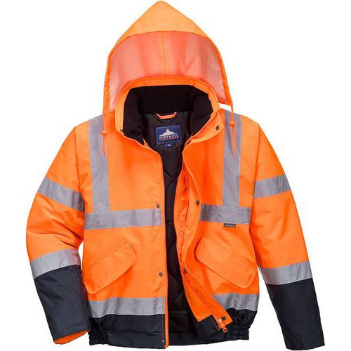 Blouson Haute-visibilité Bicolore S266 Bleu/orange Xl