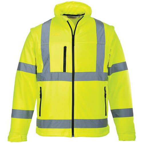 Blouson Haute-visibilité Softshell S428 Jaune L
