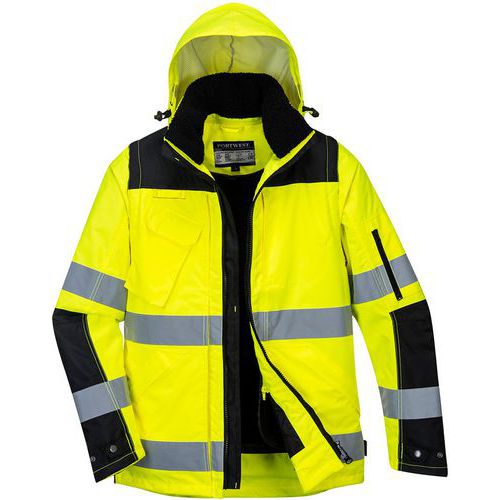 Blouson Haute-visibilité 3-en-1 Pro C469 Noir/jaune Xxl