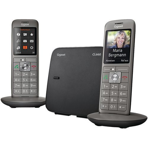 Téléphones Sans Fil Cl660 Duo Blanc