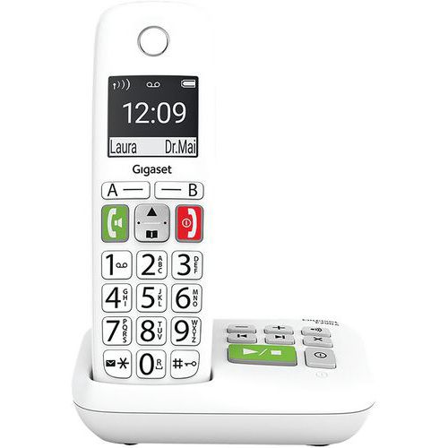 Téléphones Sans Fil E290a Duo Blanc