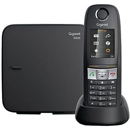 Téléphones Sans Fil E630 Noir