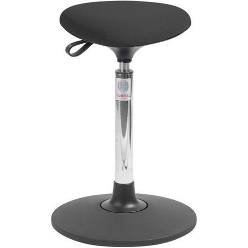 Tabouret Sway Vérin à Gaz Haut Assise Tria Cura Noir