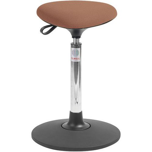 Tabouret Sway Vérin à Gaz Haut Assise Tria Cura Orange